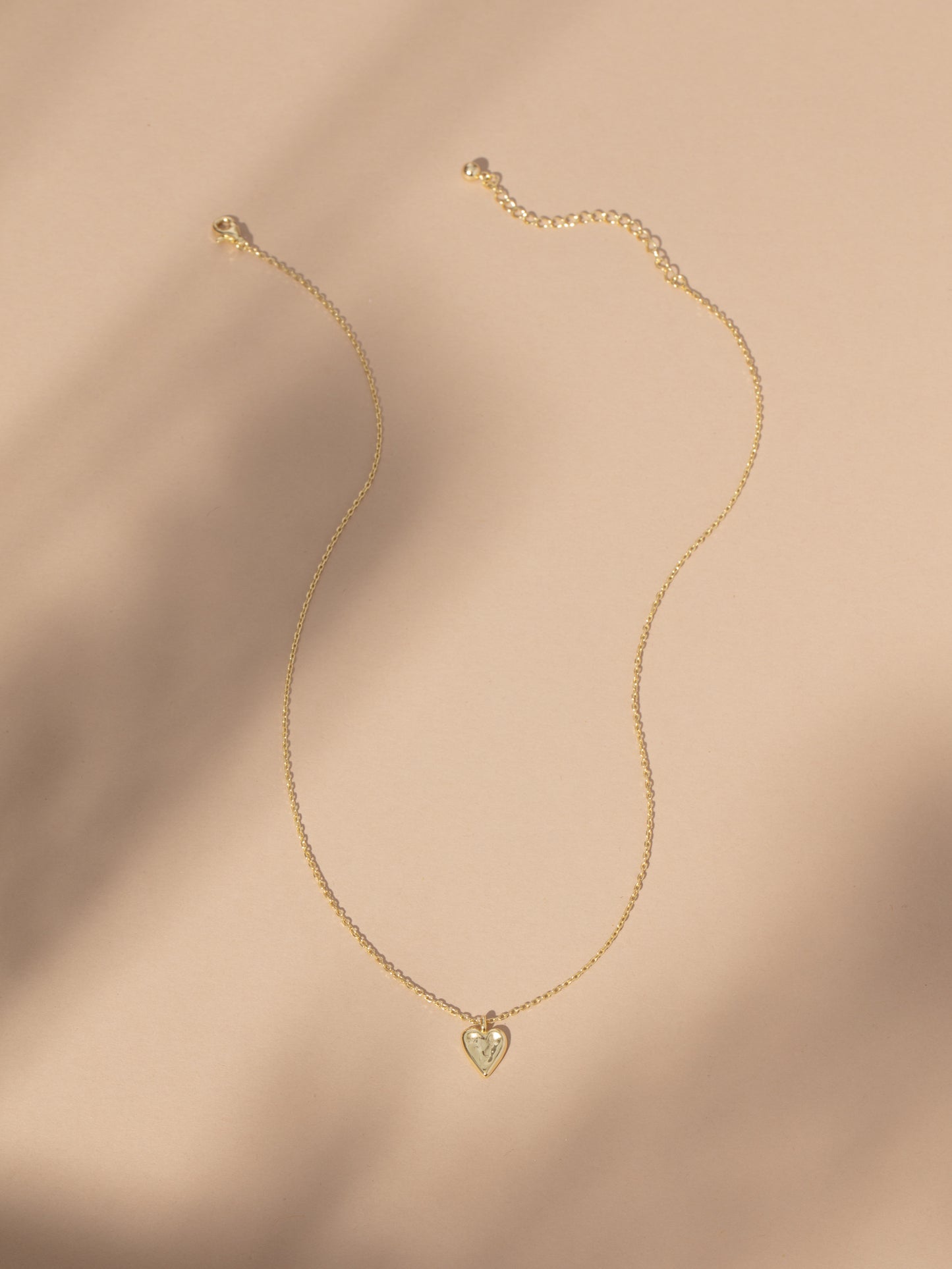Vermeil Golden Heart Necklace | Gold Vermeil | Product Image | Uncommon James