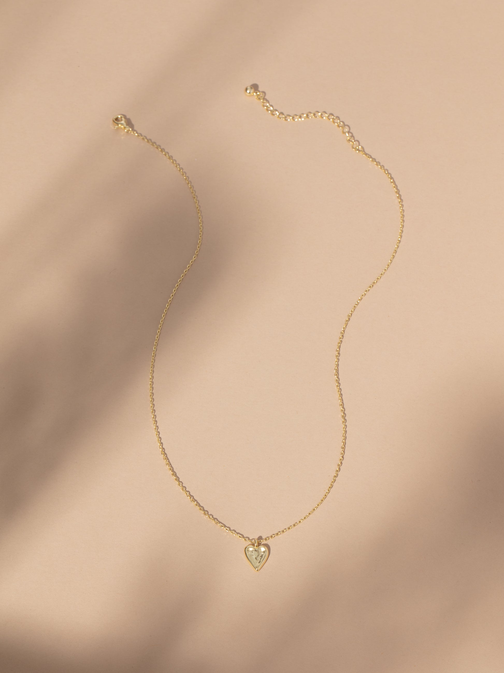 Vermeil Golden Heart Necklace | Gold Vermeil | Product Image | Uncommon James