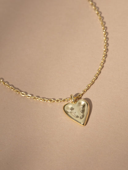 Vermeil Golden Heart Necklace | Gold Vermeil | Product Image 2 | Uncommon James