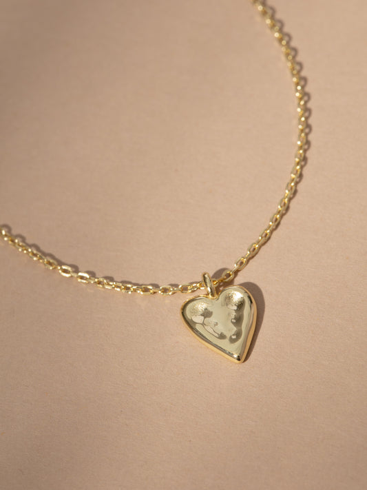 Vermeil Golden Heart Necklace | Gold Vermeil | Product Image 2 | Uncommon James