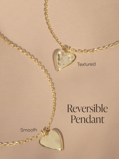 ["Vermeil Golden Heart Necklace ", " Gold Vermeil ", " Product Info Image ", " Uncommon James"]