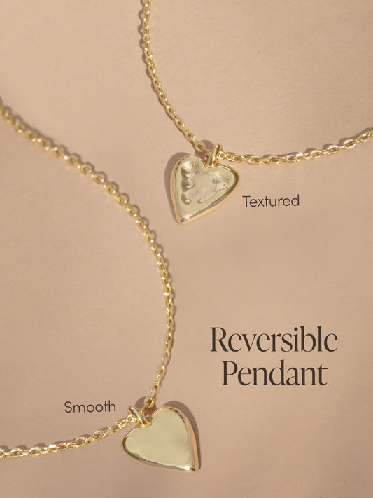 Vermeil Golden Heart Necklace | Gold Vermeil | Product Image 2 | Uncommon James