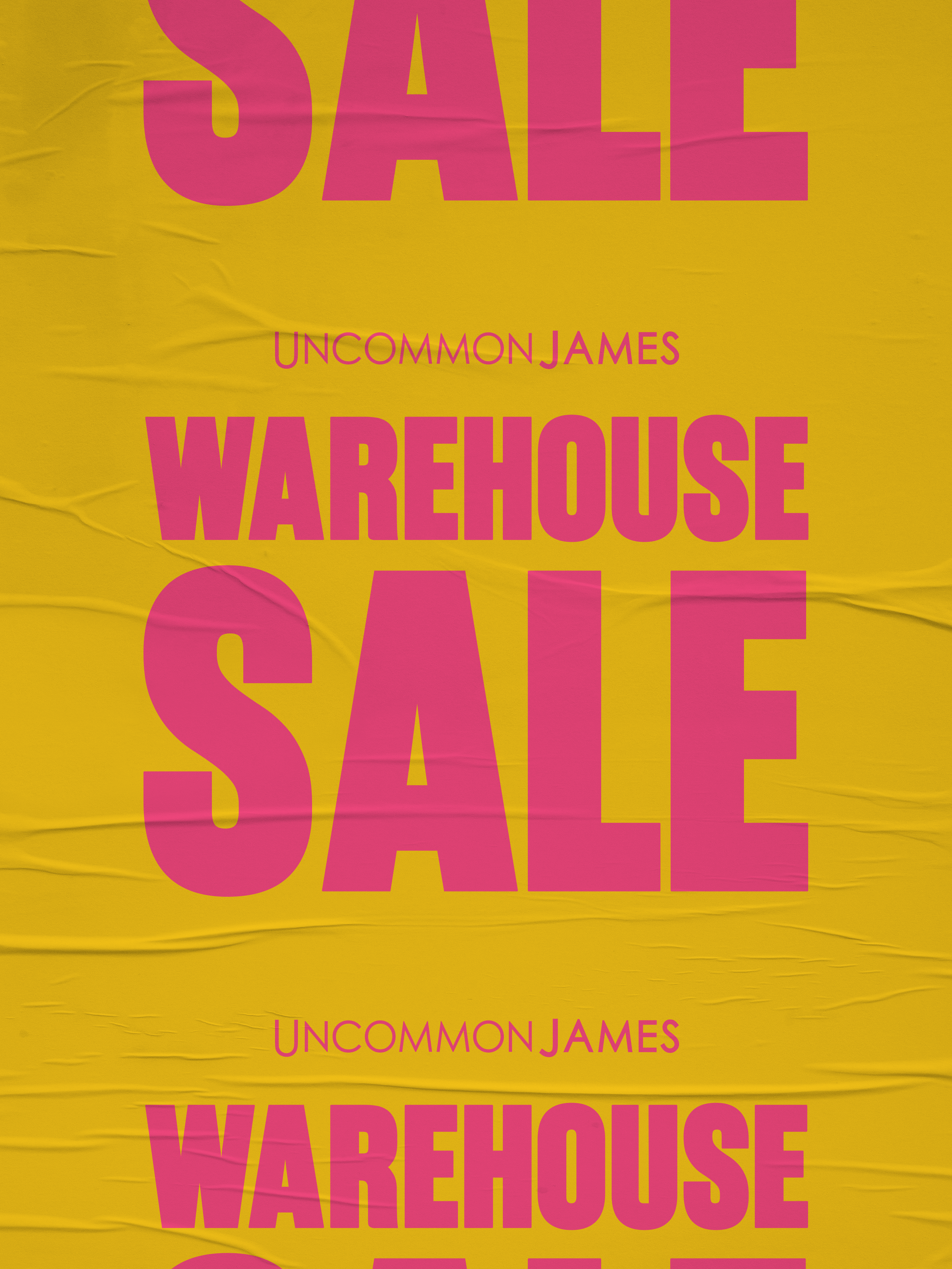 Warehouse Sale Ticket