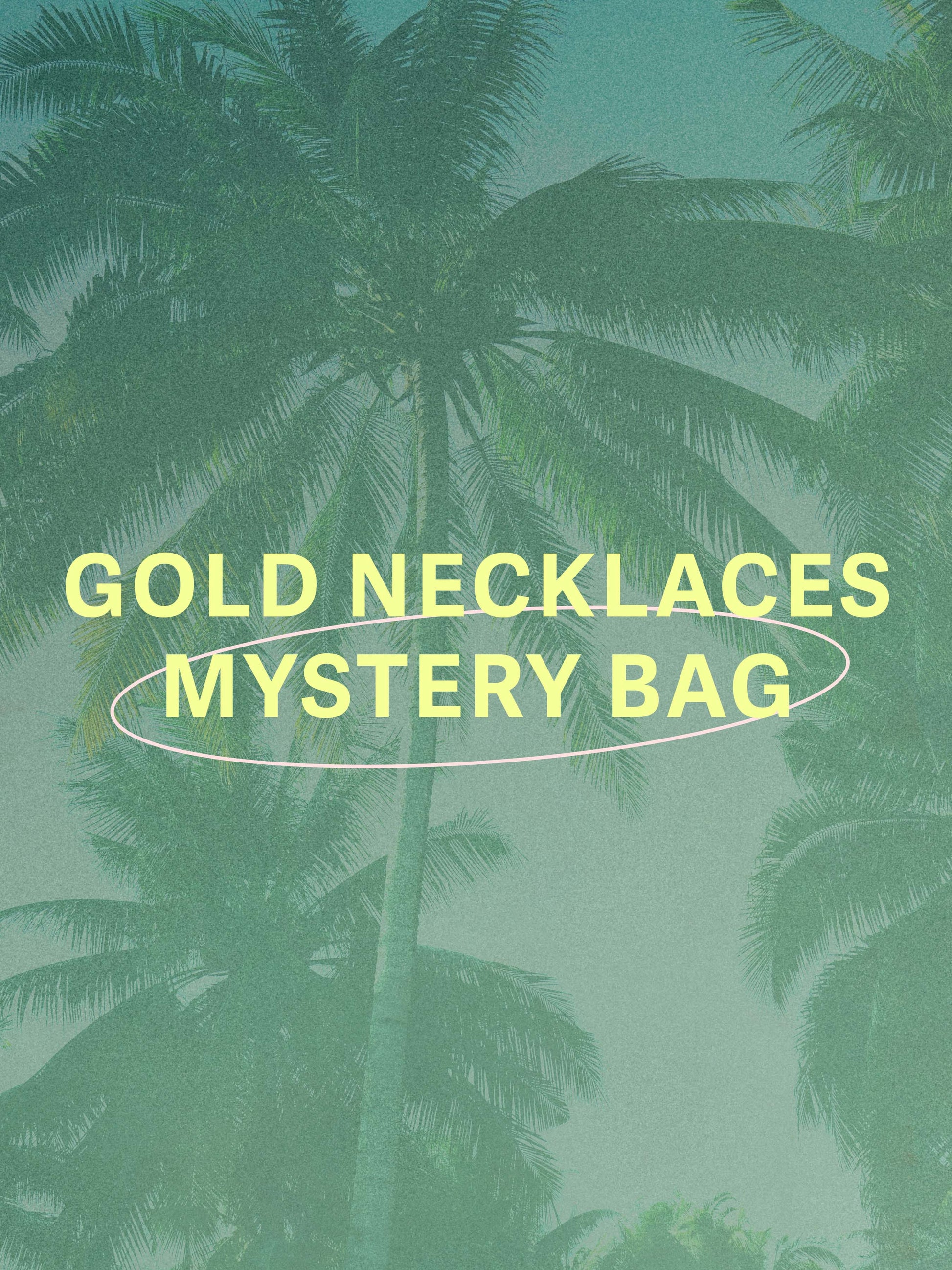 Gold Necklaces Mystery Bag | Graphic Image | Uncommon James
