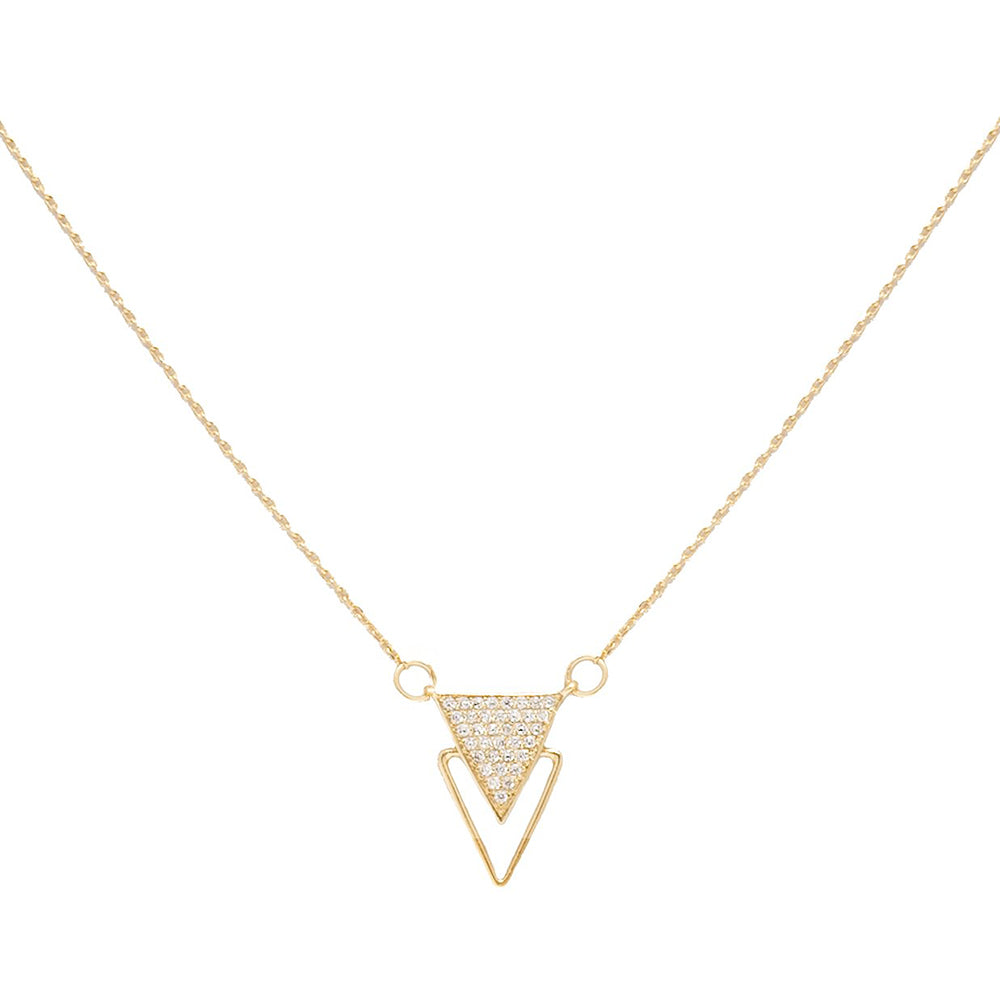 Brooklyn Chain and Pendant Necklace in Gold | Uncommon James