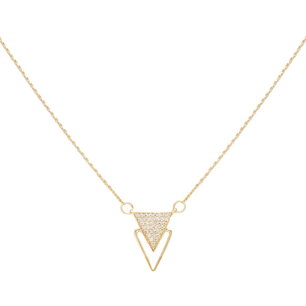 Brooklyn Chain and Pendant Necklace in Gold | Uncommon James