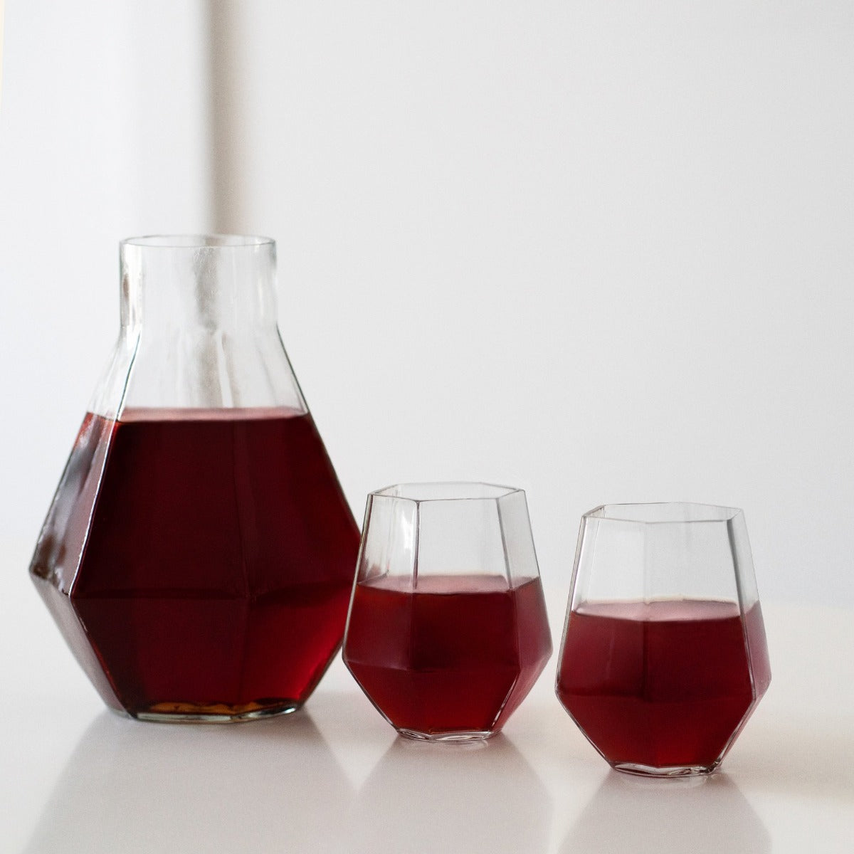 Geometric Wine Glasses (Set of 2) | Lifestyle Image | Uncommon James Home