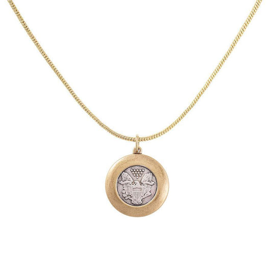 Great Seal Necklace | Gold | Product Image | Uncommon James
