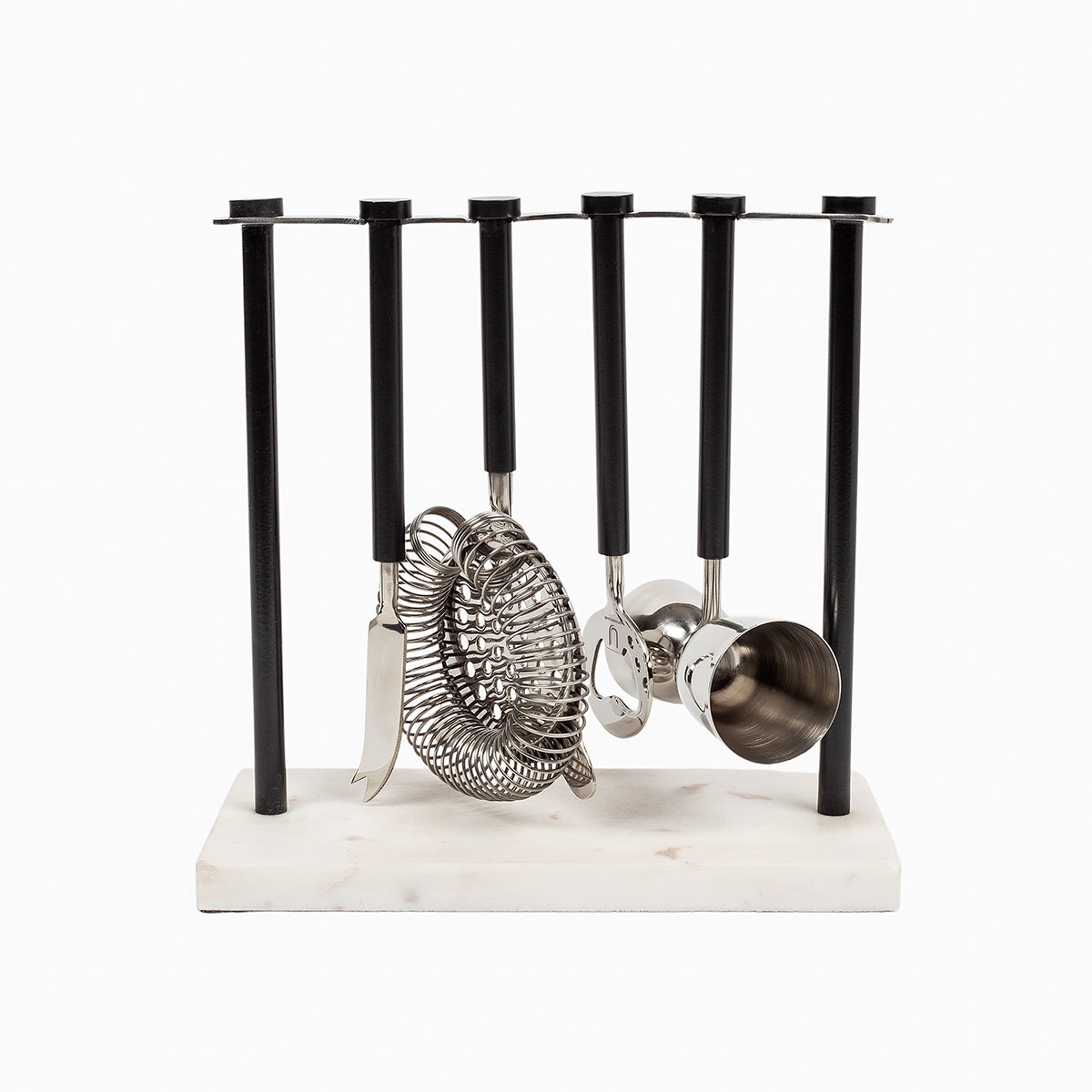Black and Marble Bar Set | Product Image | Uncommon James Home