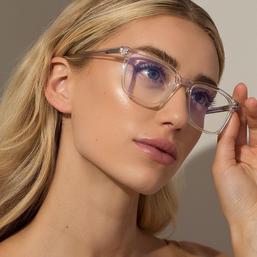 Light store blue eyeglasses