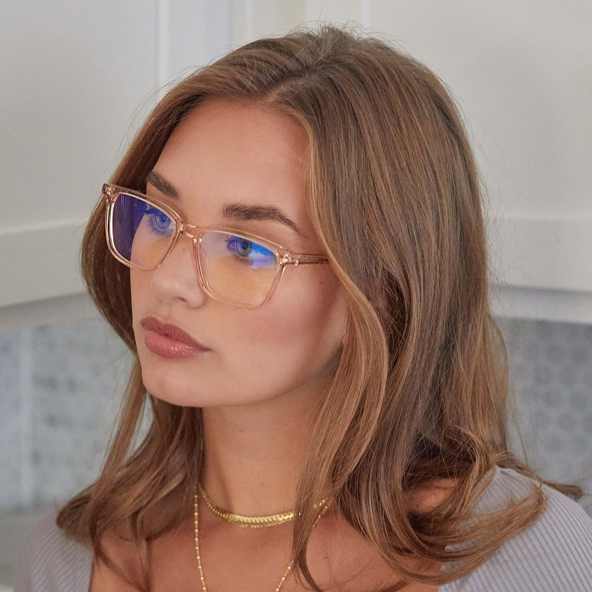 Quay stranger hot sale blue light glasses