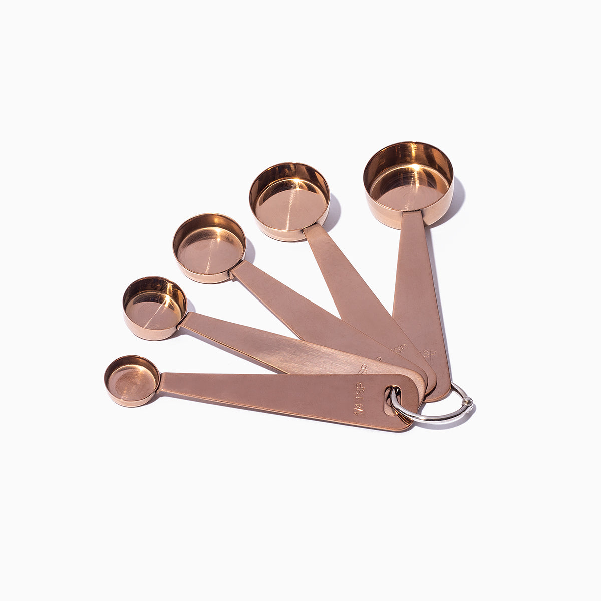 Measuring Spoons - Heavy Duty Narrow Copper Set of 6 (Retail) – VanillaPura