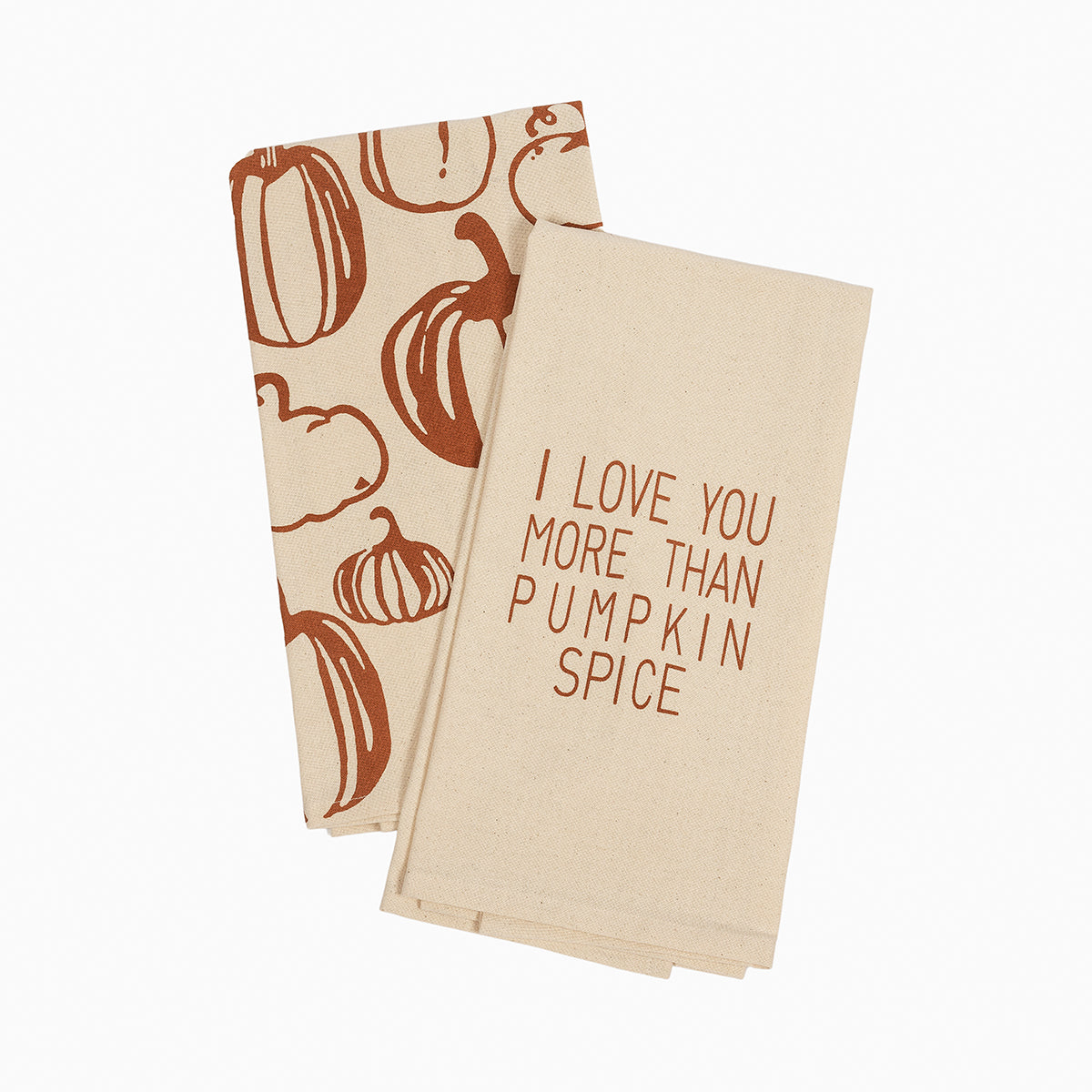 I Love You More Dish Towel Set | Product Image | Uncommon James Home