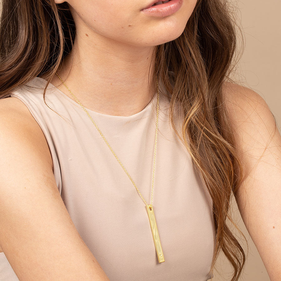 Initial Necklace James