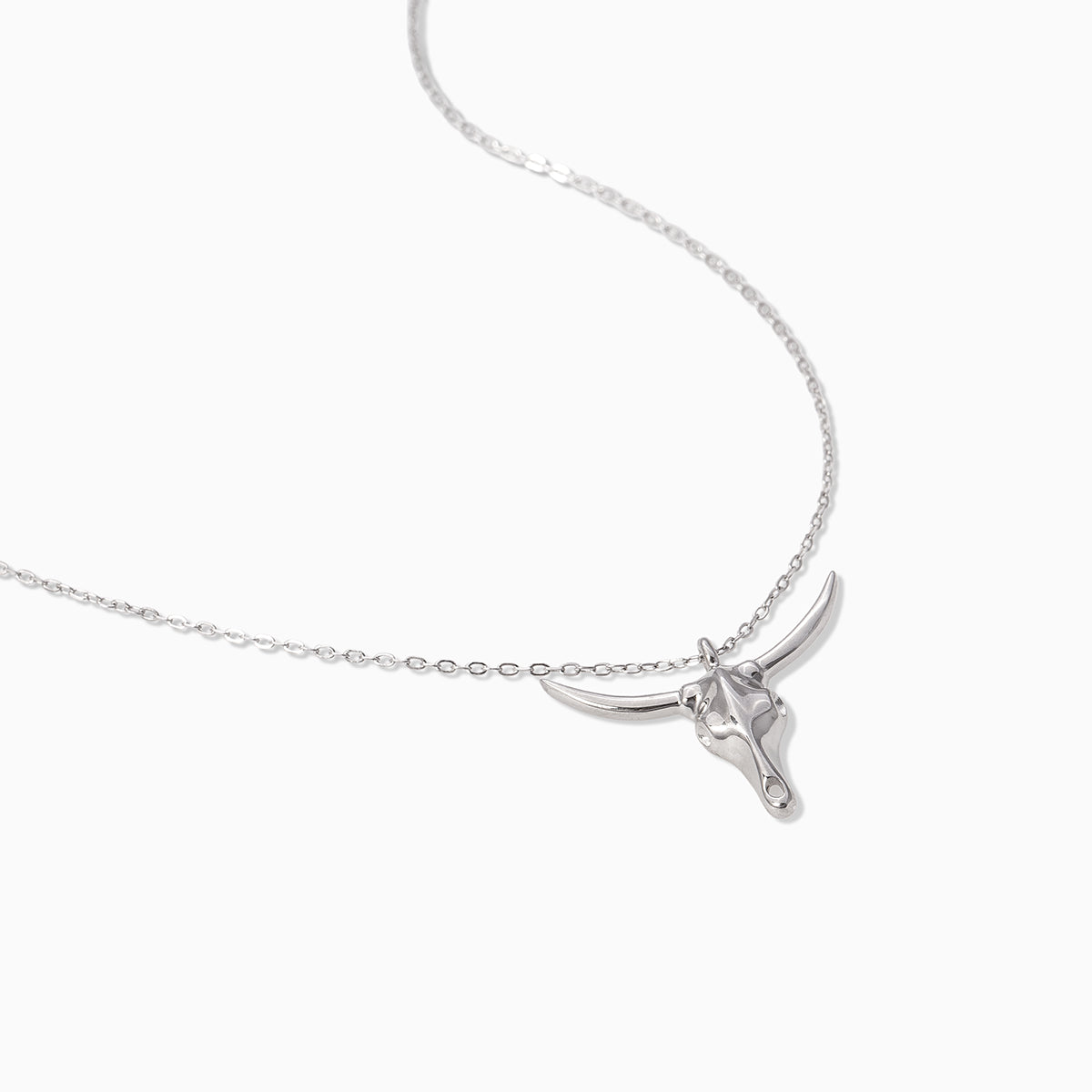 Fighter Necklace | Sterling Silver | Product Detail Image | Uncommon James
