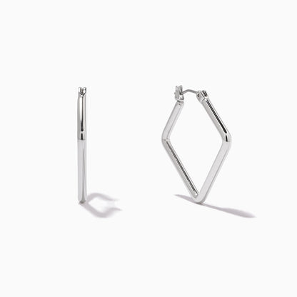 Girl Boss Earrings Small | Sterling Silver | Product Image | Uncommon James