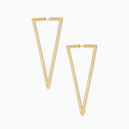 Edie Earrings | Gold | Product Image | Uncommon James