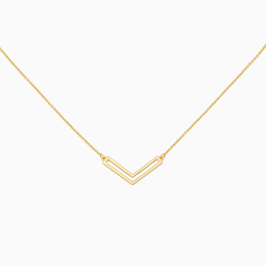 Borderline Necklace | Gold | Product Image | Uncommon James