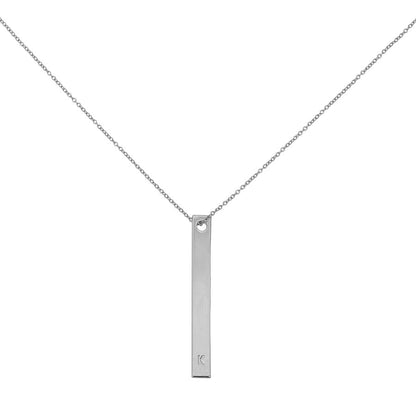 ["Initial Necklace ", " Silver K ", " Product Image ", " Uncommon James"]