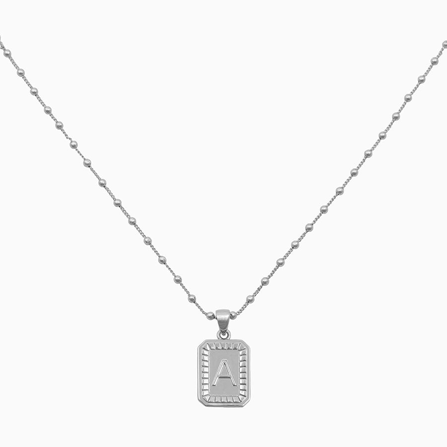 Sur Necklace | Silver A | Product Image | Uncommon James