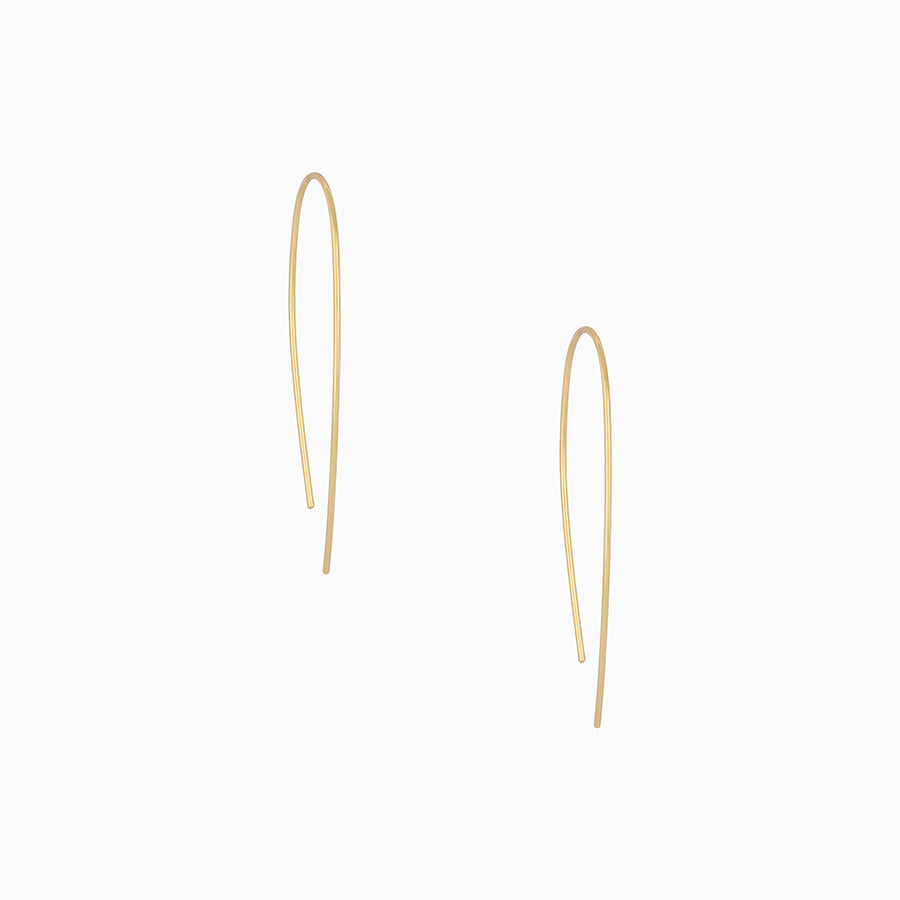 Hole in One Earrings | Gold | Product Image | Uncommon James