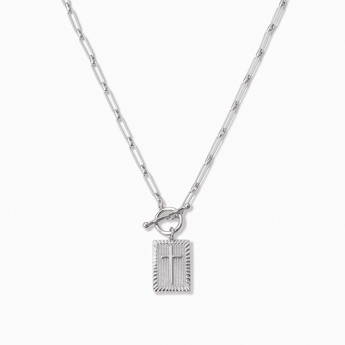 Cross Pendant Necklace | Silver | Product Image | Uncommon James
