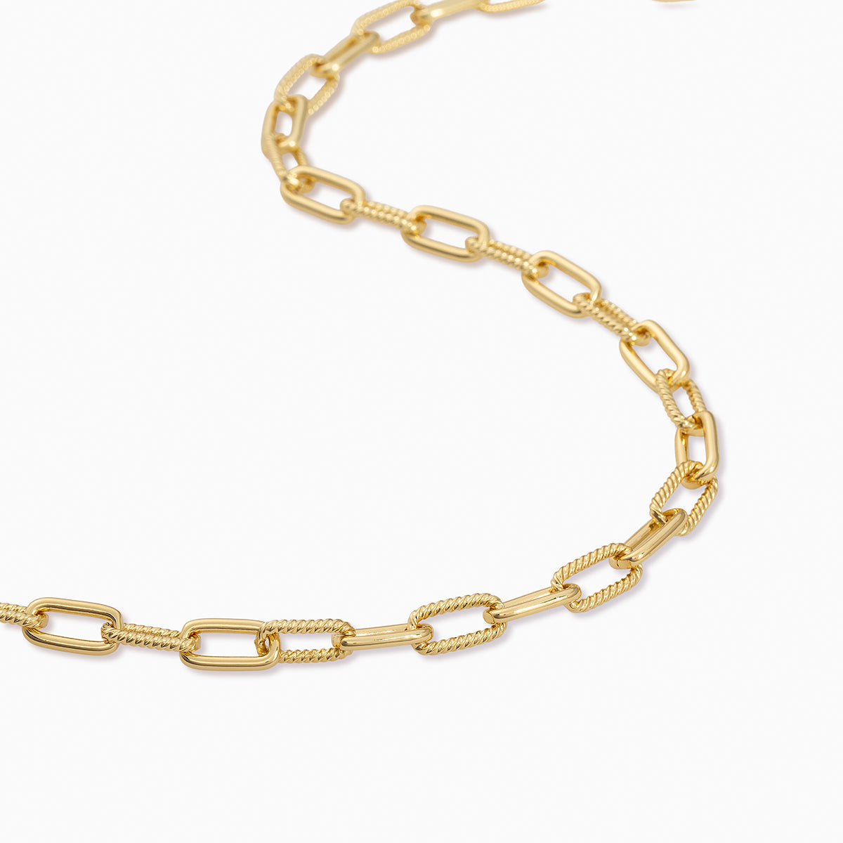 Double Linked Chain Necklace | Gold | Product Detail Image | Uncommon James