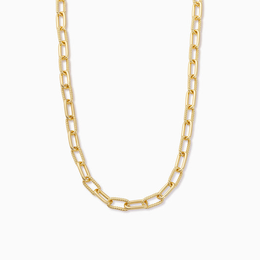 Double Linked Chain Necklace | Gold | Product Image | Uncommon James