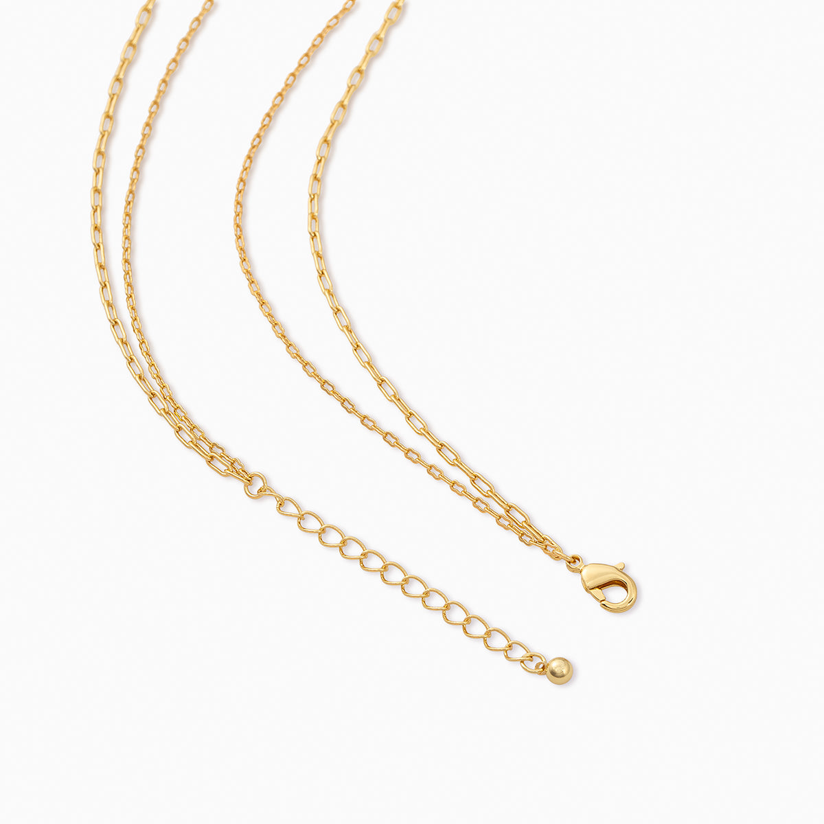 Simple Double Chain Necklace | Gold | Product Detail Image 2 | Uncommon James