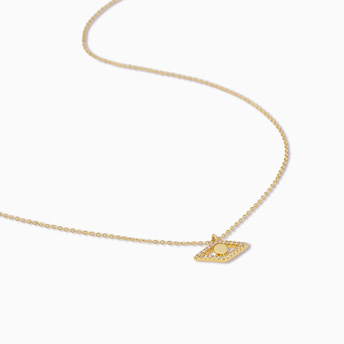 Ward Off Evil Necklace | Gold | Product Detail Image | Uncommon James