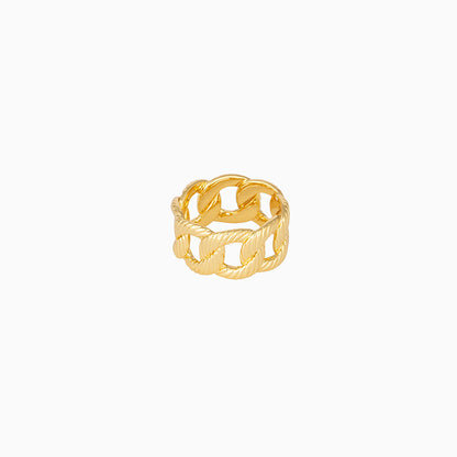 Chunky Chain Ring | Gold | Product Image | Uncommon James