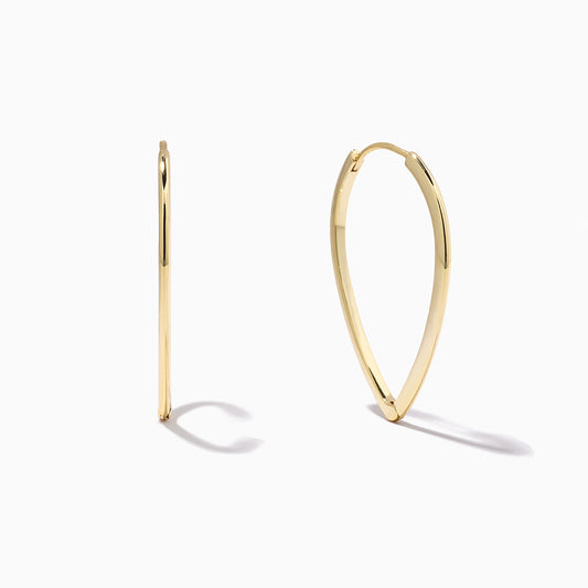 Call Me Hoop Earrings | Gold | Product Image | Uncommon James