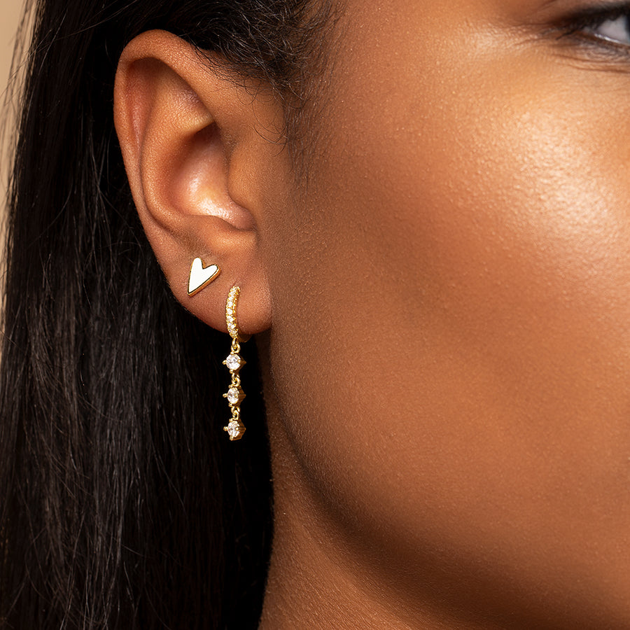 Designer Charm Hoop Earrings – Good Girls Studio