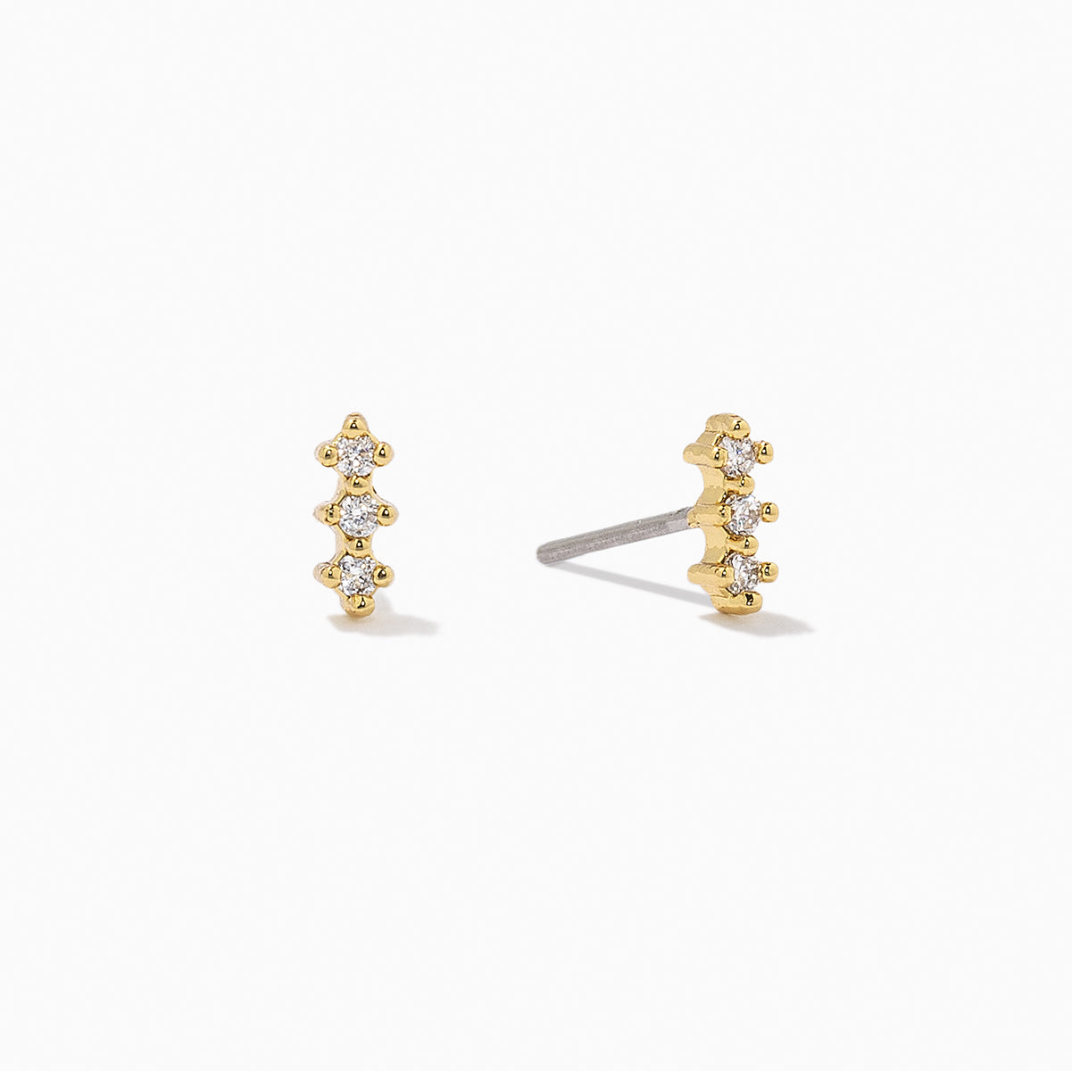 Easy Stud Earrings | Gold | Product Image | Uncommon James