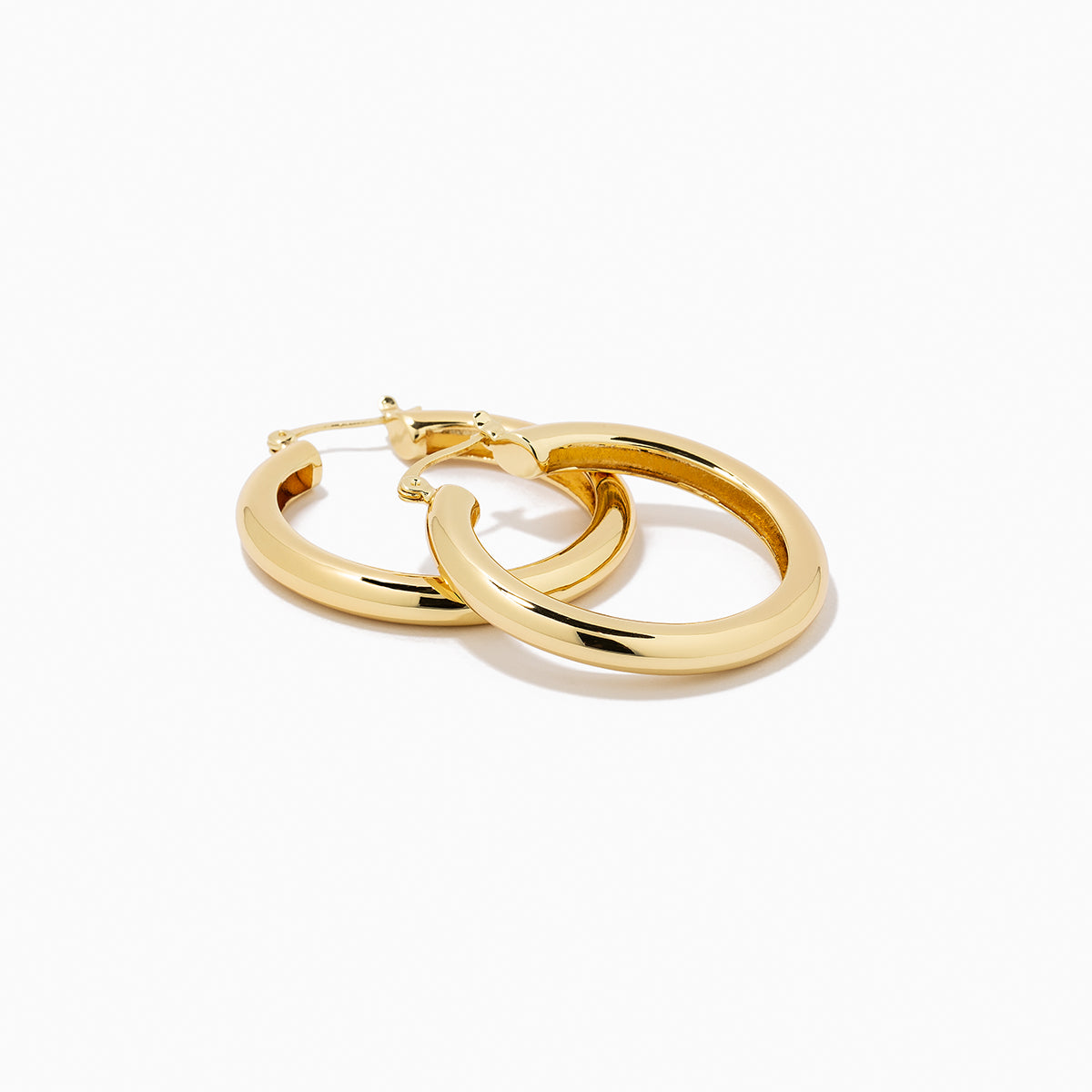 Staple Hoop | Gold | Product Detail Image | Uncommon James