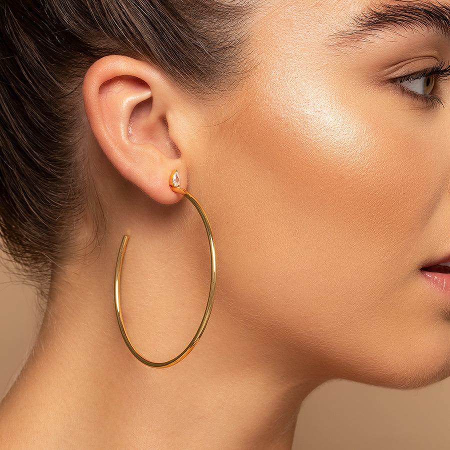 Gold Touch of Fem Hoop and Stud Earrings | Uncommon James