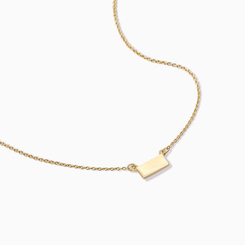 Bellissima Chain and Pendant Necklace in Gold | Uncommon James