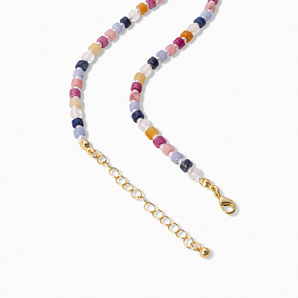Colored Bead Necklace | Gold | Product Detail Image 2 | Uncommon James