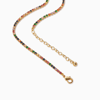 Colorful Studded Necklace | Gold | Product Detail Image 2 | Uncommon James