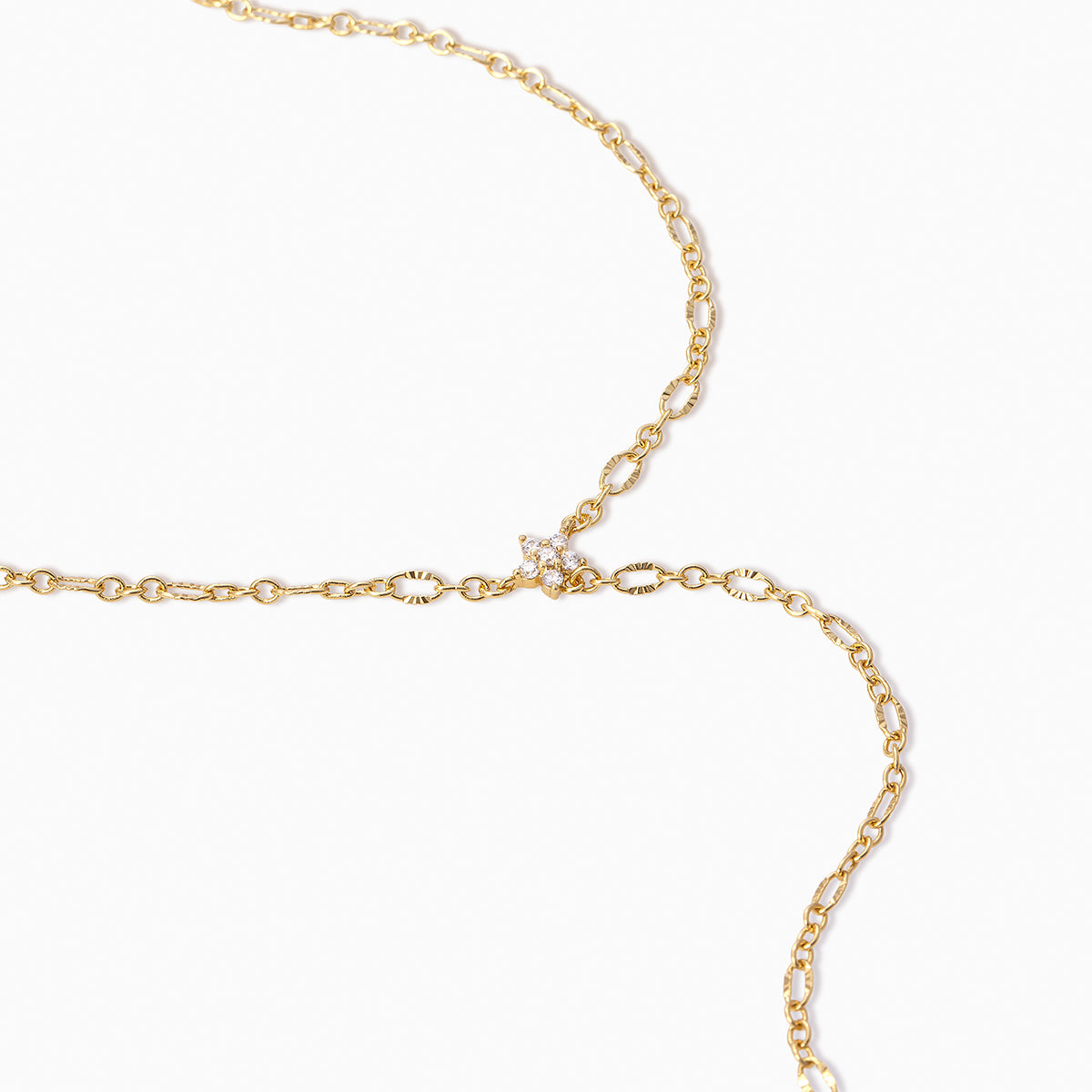 Flower Lariat | Gold | Product Detail Image 2 | Uncommon James