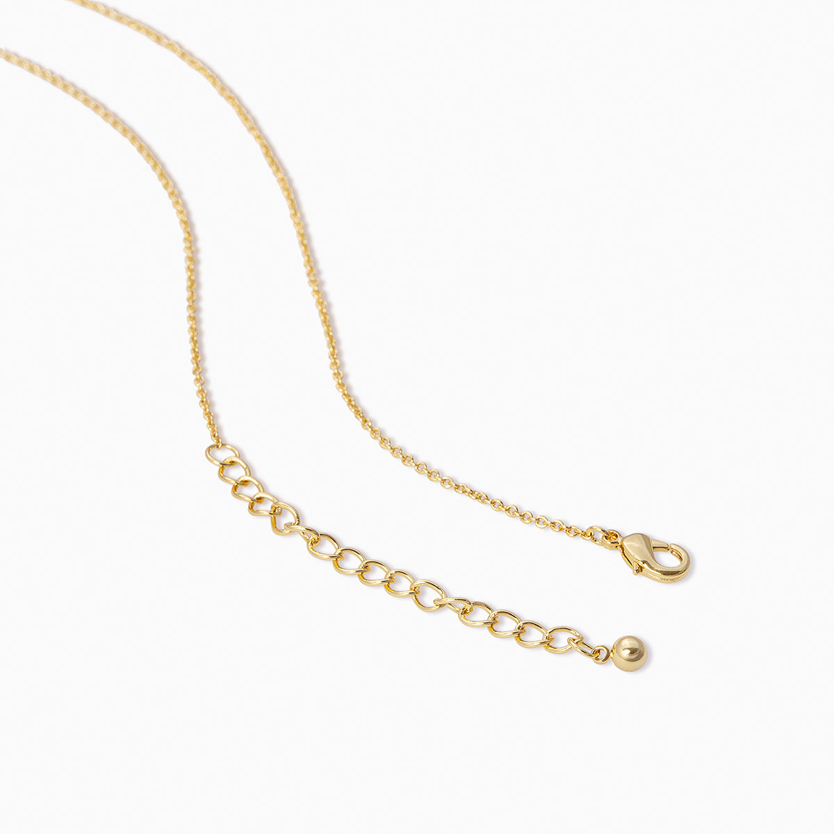 Soft Touch Lariat Necklace | Gold | Product Detail Image 2 | Uncommon James