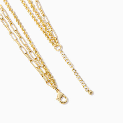 Three's Company Necklace | Gold | Product Detail Image 2 | Uncommon James
