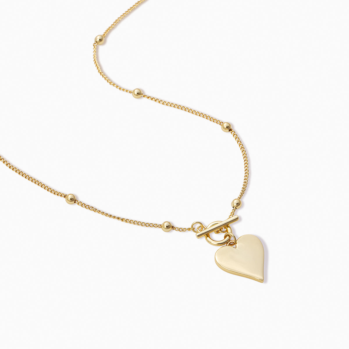 Touch of Love Necklace | Gold | Product Detail Image | Uncommon James