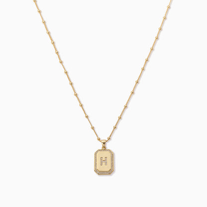 ["Sur 2.0 Necklace ", " Gold H ", " Product Image ", " Uncommon James"]