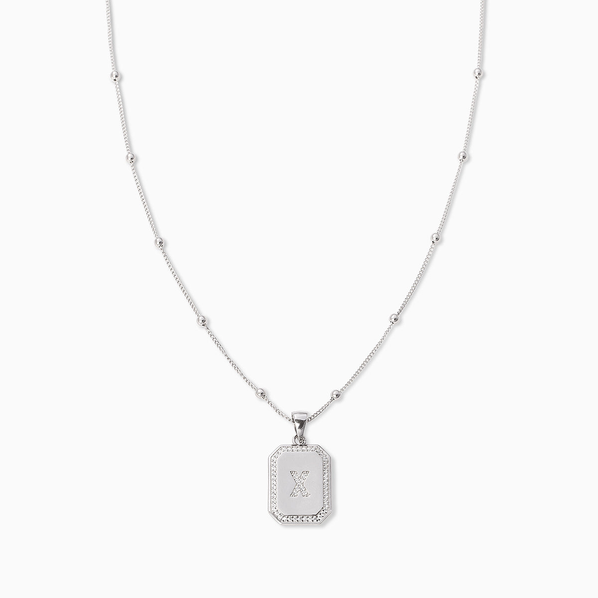 Sur 2.0 Necklace | Sterling Silver X | Product Image | Uncommon James