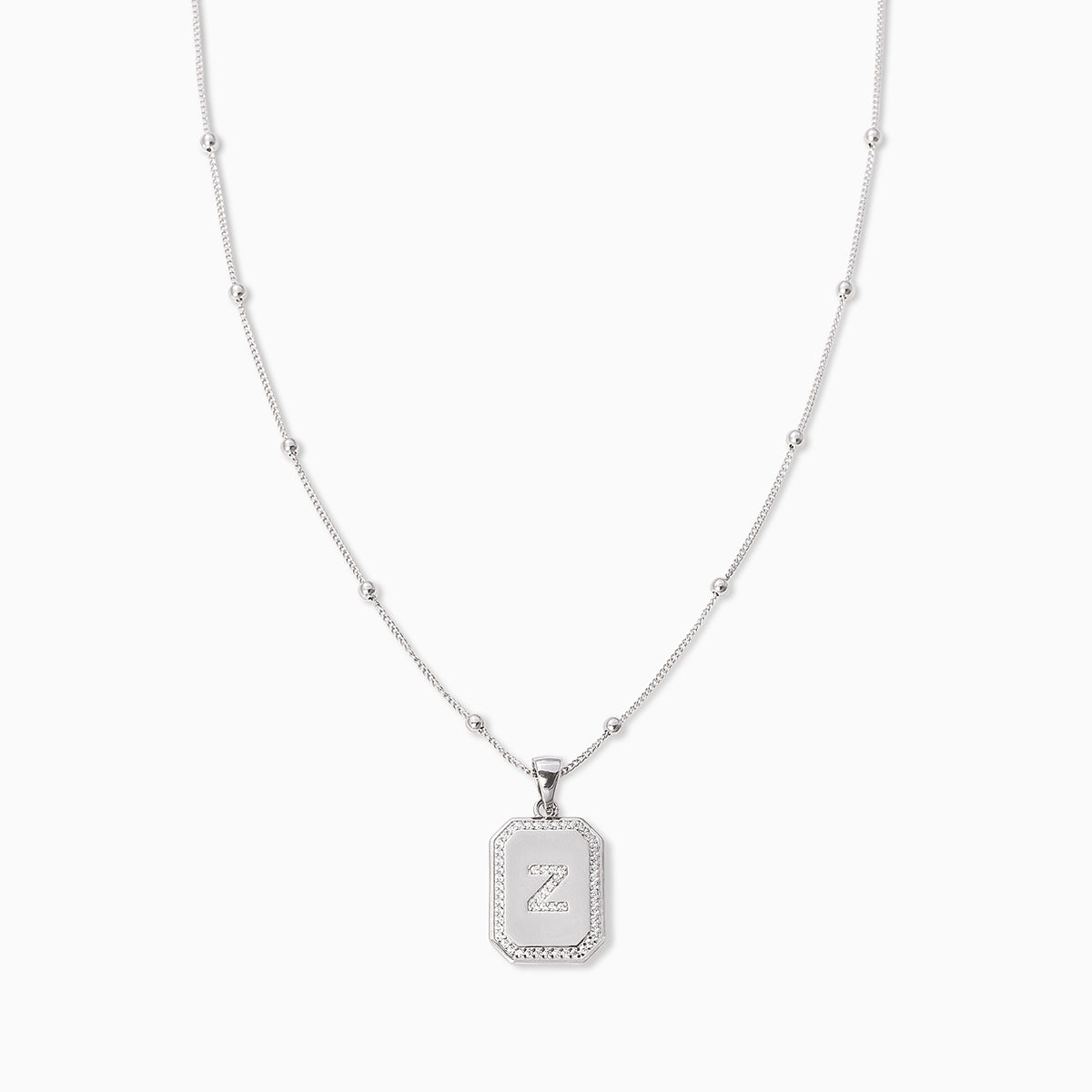 Sur 2.0 Necklace | Sterling Silver Z | Product Image | Uncommon James