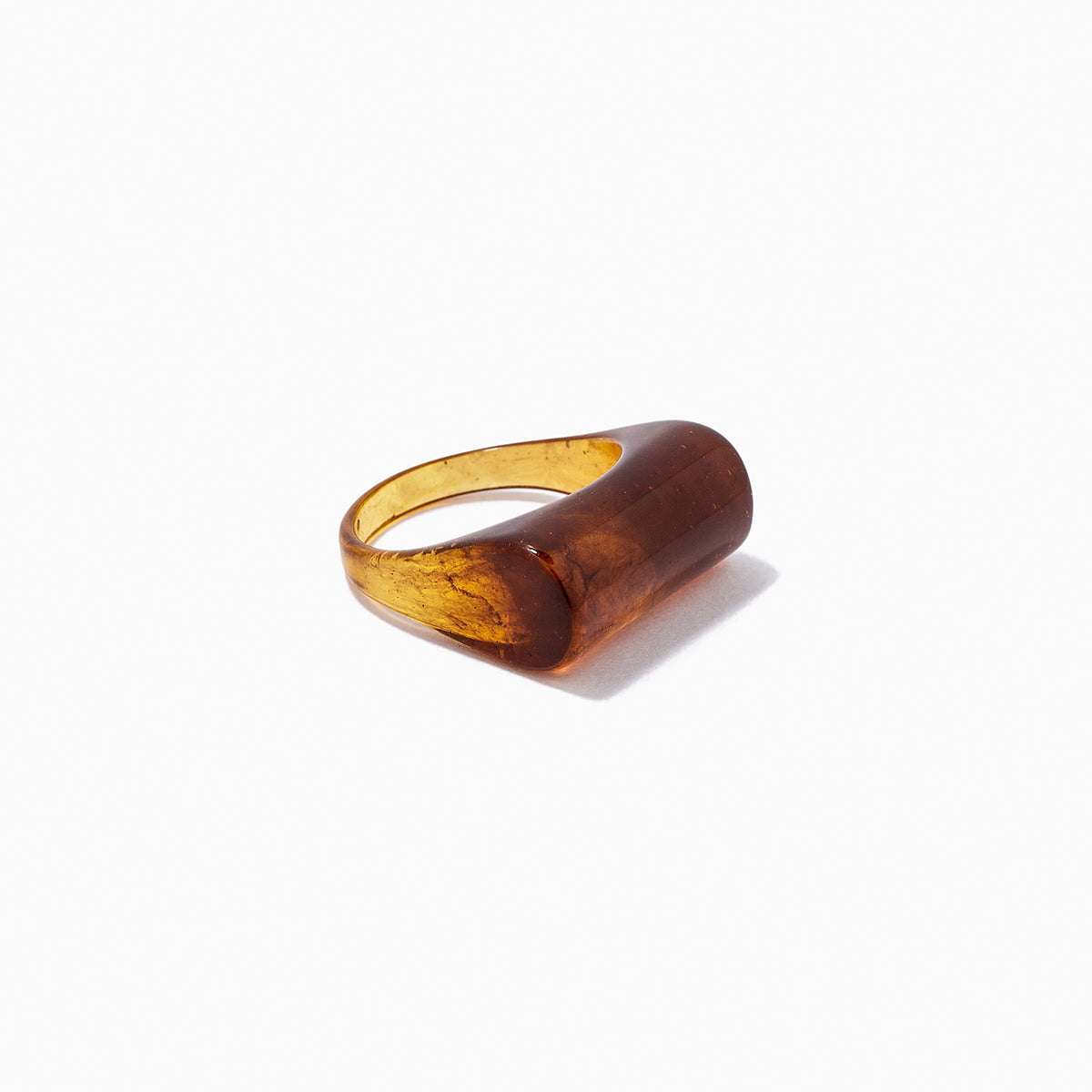 Brown Lucite Ring | Resin | Product Image | Uncommon James