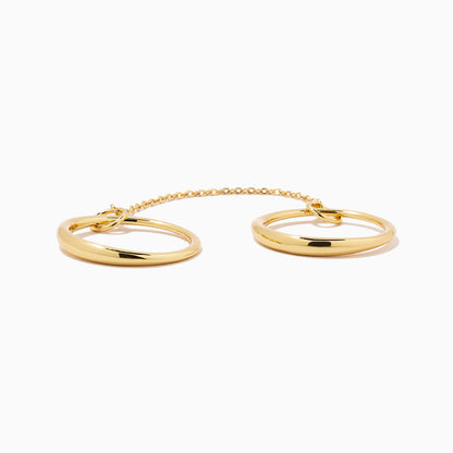 Twice the Fun Ring | Gold | Product Detail Image | Uncommon James