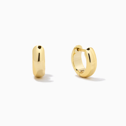 ["Attitude Hoops ", " Gold Huggie ", " Product Image ", " Uncommon James"]