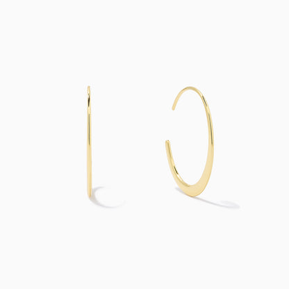 Crescent Hoops | Gold | Product Image | Uncommon James